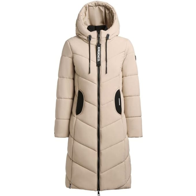 Khujo Winterjas - ARIBAY6 - S tot L - voor Vrouwen - beige