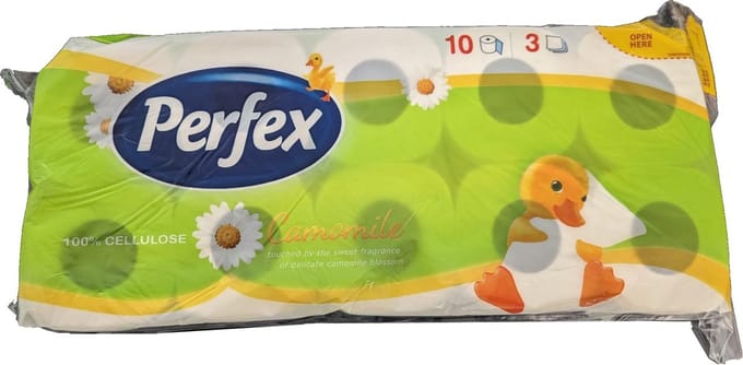 Geparfumeerd Kamille Toiletpapier Perfex - 10 rollen - 3 laags