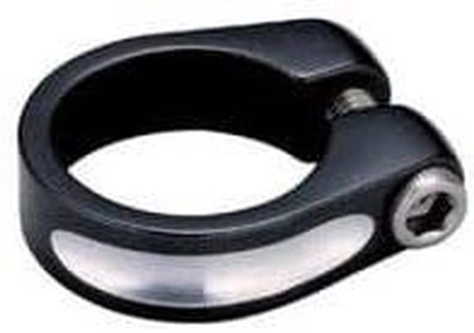 Zadelpenklem - Zadelklem - Fiets Zadel - Aluminium Constructie - 28.6mm - Zwart