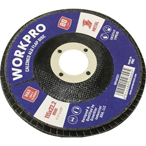 WorkPro WP407517 Lamellenschuurschijf Diameter 115 mm 10 stuk(s)