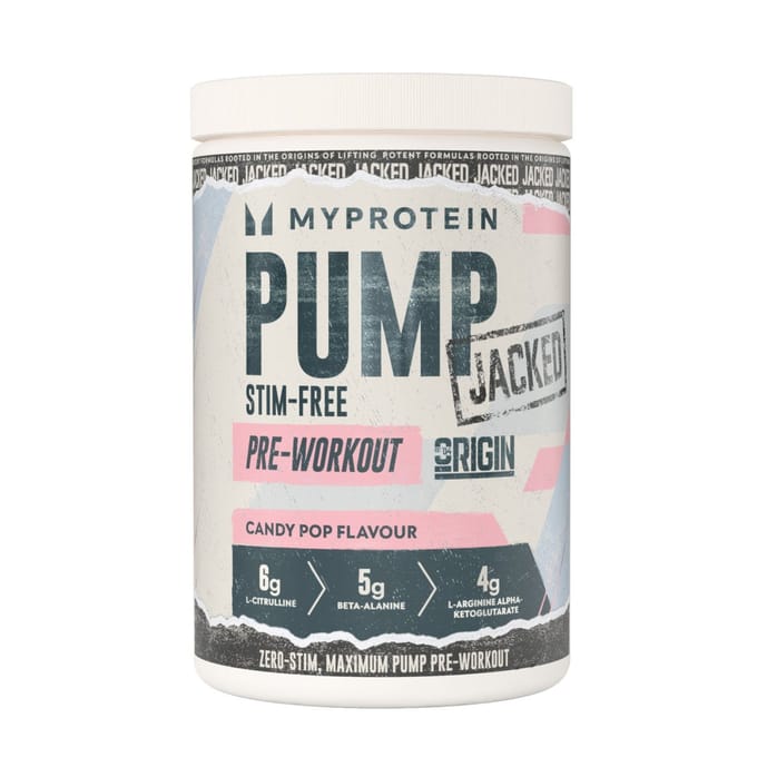 Origin Jacked Pump - 625G - 25servings - Candy Pop