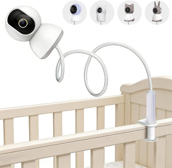 Verstelbare camera houder voor monitoren - Ideaal voor videoconferenties en streaming