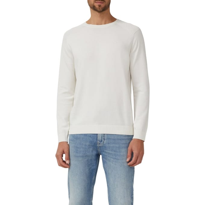 s.Oliver  Pullover Offwhite Taglia: XXL | Maglioni a maglia Outlet | Uomo | Bianco