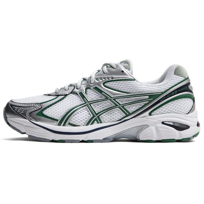 Baskets ASICS GT 2160 Vert Shamrock Unisexes Blanches 1203A275-103 43.5 gray