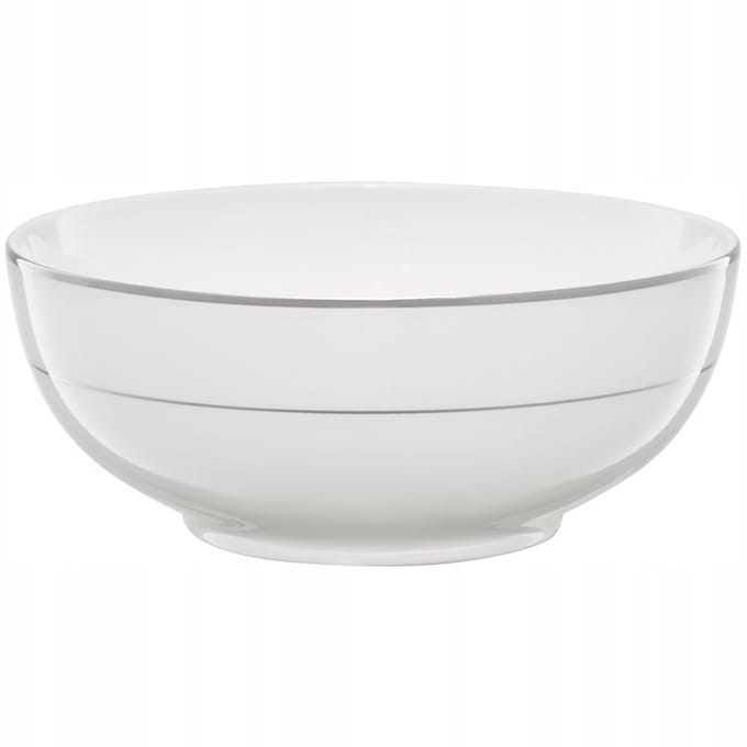 Ambition Aura Zilveren Slakom 16cm - Elegant Porselein
