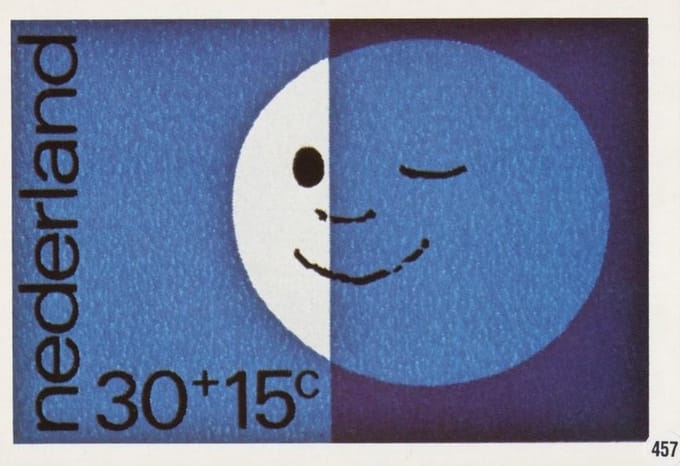 Briefkaart met afbeelding Element van de Kinderwereld postzegel