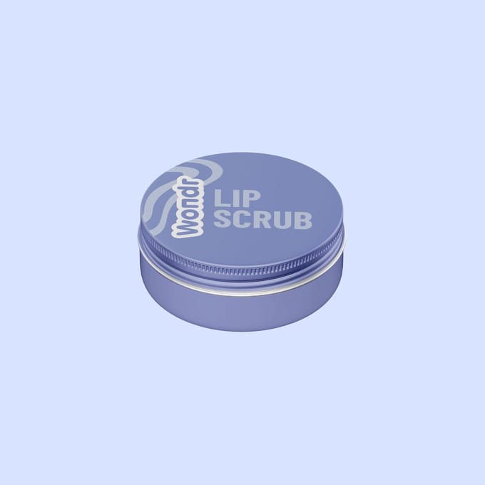 WONDR Lip Scrub - Blueberry