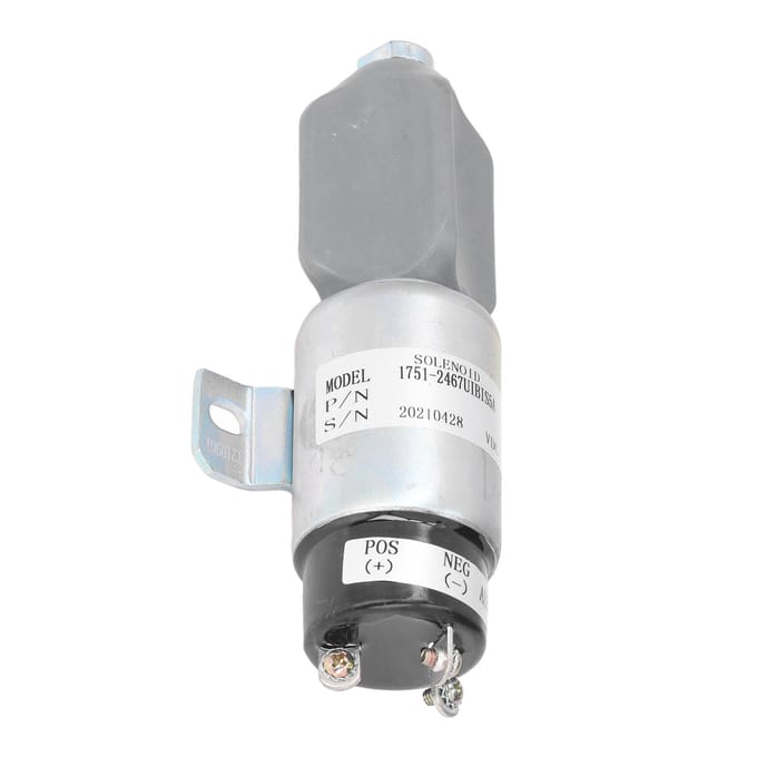 Stop Solenoïde ABS Afsluiting Vlamuitval Solenoïde Klep voor Mitsubishi S6K Motor 24V 17512467UIBIS5A