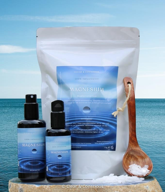 Magnesium Deluxe Pakket - 100% Natuurzuiver - Clear & Conscious
