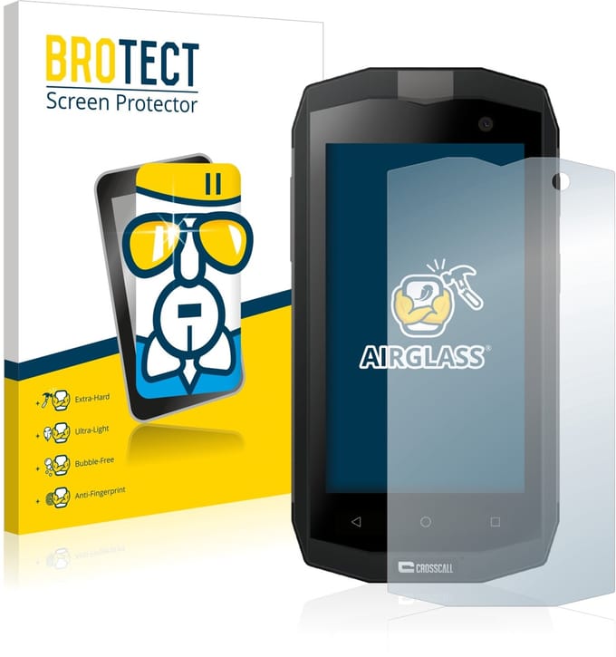 Screenprotector voor Crosscall Trekker M1 Core / M1 Beschermglas transparant