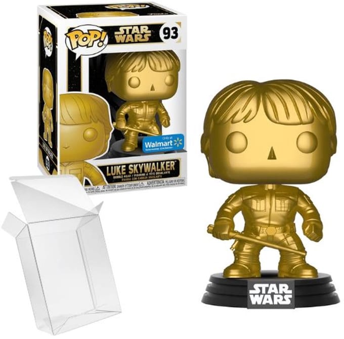 Funko Pop! Star Wars - Luke Skywalker Metallic Gold