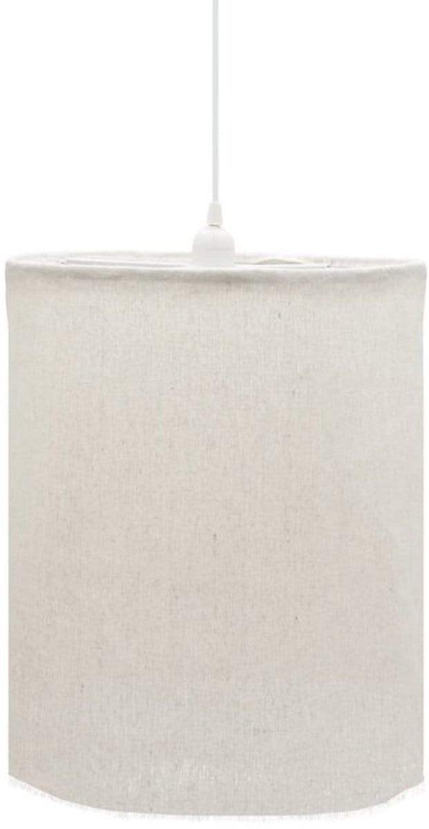 Leeff Plafondlamp Liv L – Naturel – Linnen – 35 x 35 x 39 cm