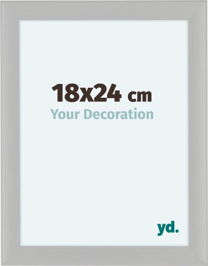 Your Decoration - Fotolijst 18x24 cm - MDF - Wit Houtnerf - Como