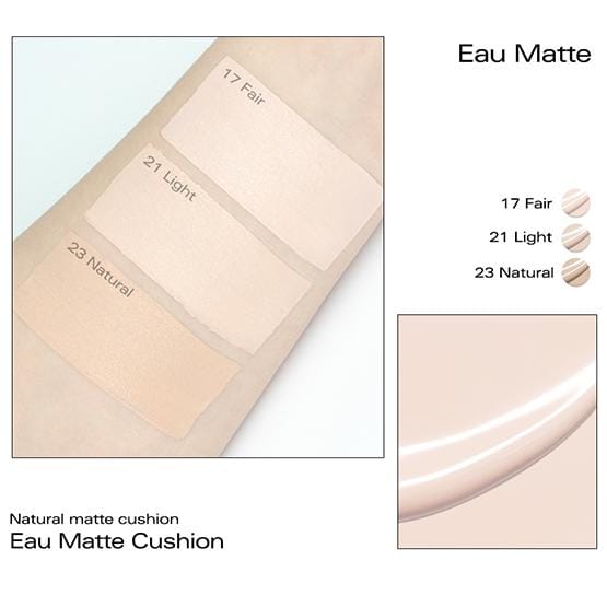 [BBIA] Eau Matte Cushion (3 Colors) SPF 50+ PA++++ 15g 21 Light