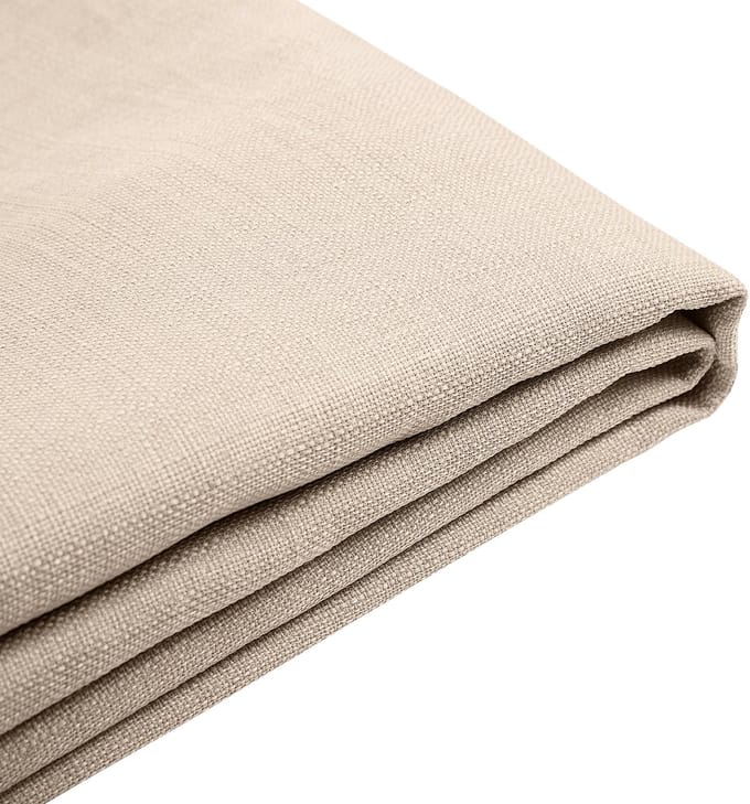 FITOU - Bekleding bed - Zandbeige - 180 x 200 cm - Polyester