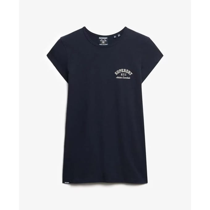 Dames-T-shirt Superdry Athletic Essential Slub