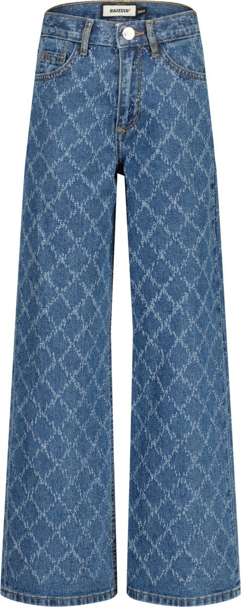 RAIZZED Monaco Laser Jeans Meisjes - Broek - Lichtblauw - Maat 110