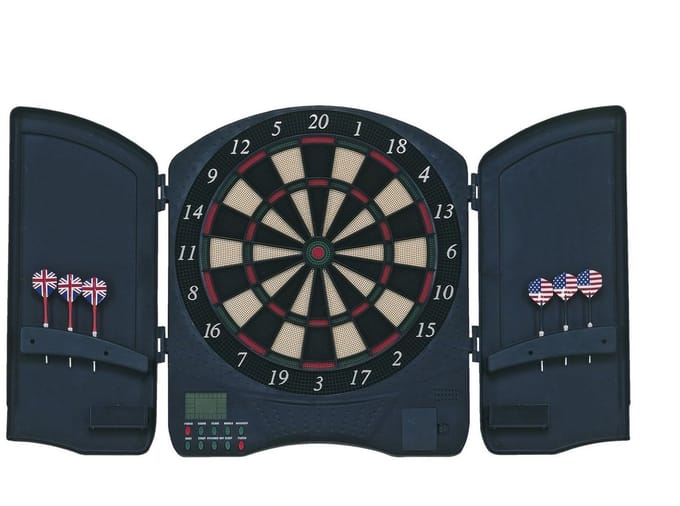 Unicorn Elektronisch dartbord - 32 spellen - 6 darts met 12 soft tips - Tot 8 spelers