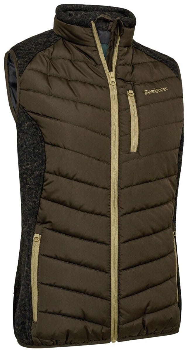 4569 Deerhunter Lady Moor Padded Waist coat Fallen leaf-40