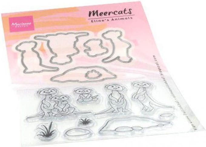 Marianne Design Eline's Clear stamps - animals Stokstaartje
