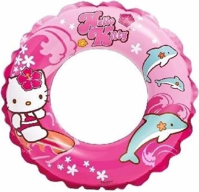 Hello Kitty | Opblaasbare zwemband | zwemring | Intex | roze 51 cm