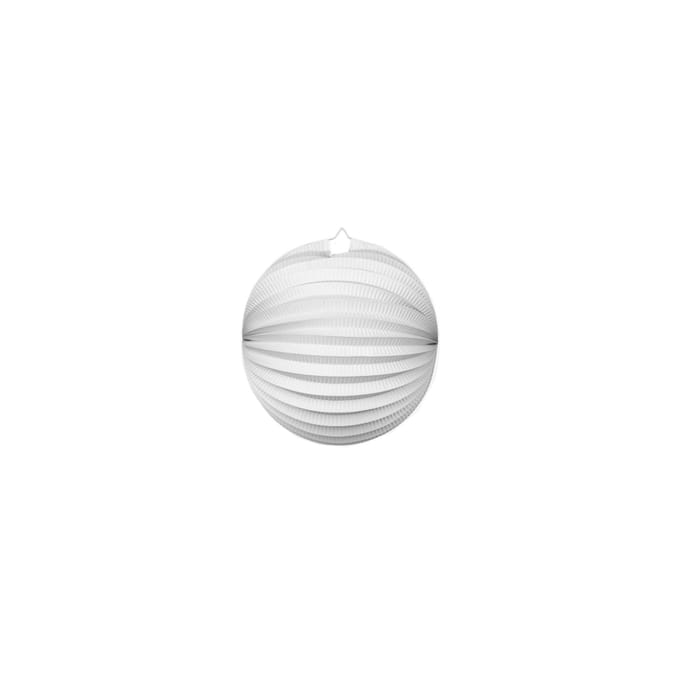 Globos Paper Lantern Round White 25cm