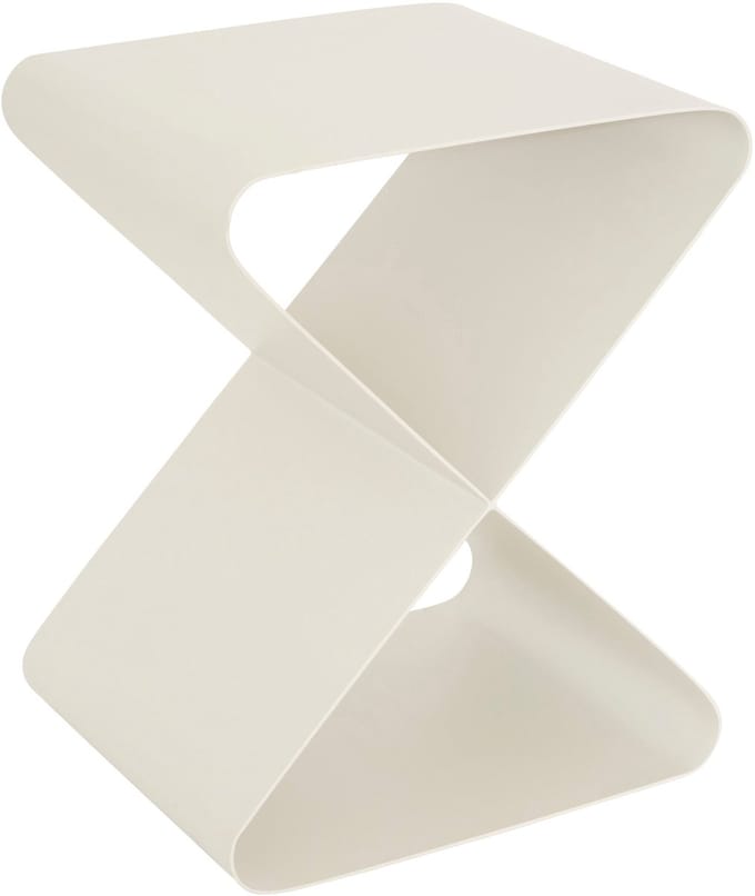 Atmosphera Elder Geometrische Bijzettafel - 36x30x46cm - Beige
