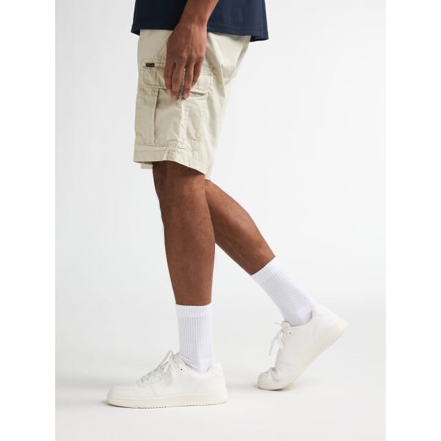 Petrol Industries - Heren Twill shorts Overdrive - Wit - Maat S