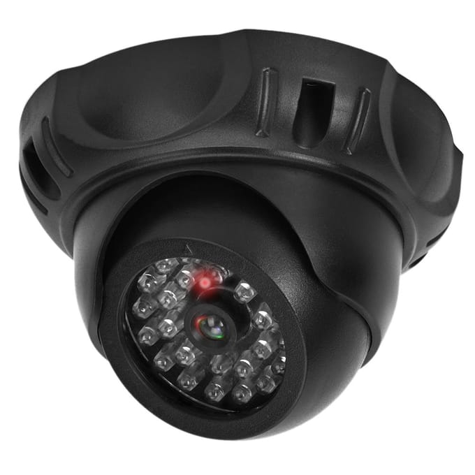 Dome Simulatie Camera Dummy Nep Beveiligingsmonitor Camera met LED Licht