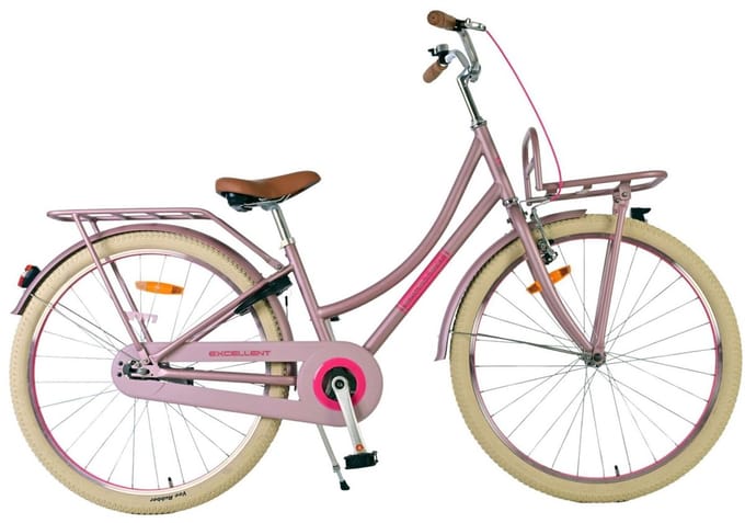 Trekkingfiets met bagagedrager voor meisjes Volare Excellent CB
