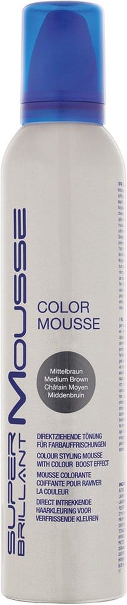 HAIR HAUS Super Brillant Color Mousse mittelbraun 250 ml