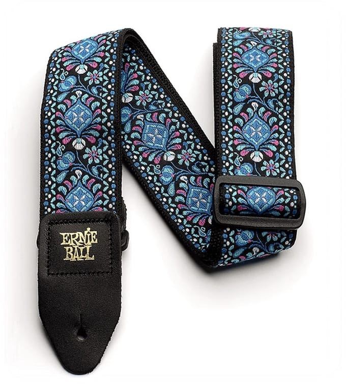 Ernie Ball 4097 Jacquard Gitaarband Indigo Orchid