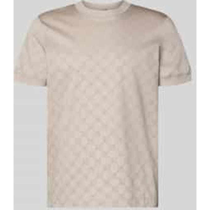 Regular fit T-shirt met ronde hals model 'Davison'