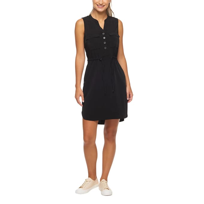 Ragwear jurk roisin Zwart-S (36)