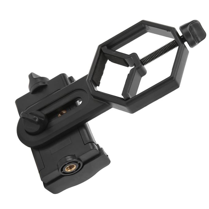Universele Smartphone Adapter Mount voor Telescoop Telescoop Verrekijker Monoculair gray