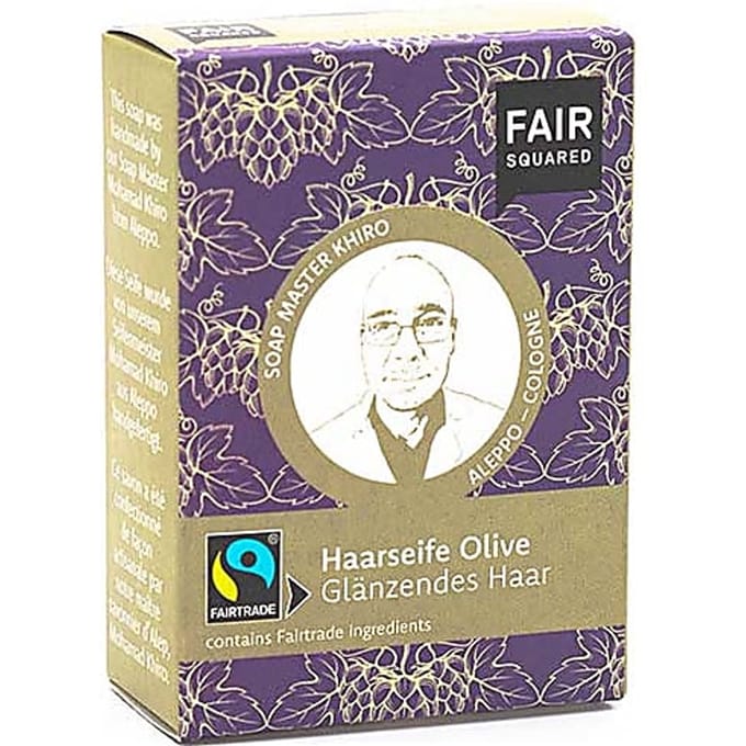 Fair Squared Shampoo Bar Olijf 80 gram - Normaal Haar