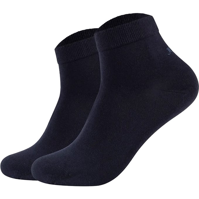 JOOP! Sokken Unisex premium essential cotton Quarter 2p Set van 2