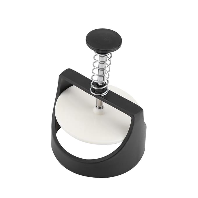 RVS Hamburger Patty Maker Pers Hamburger Vlees black