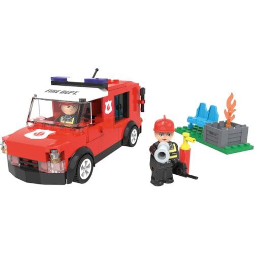 PLAYTIVE CLIPPYS Bouwstenenset S (Brandweerwagen)