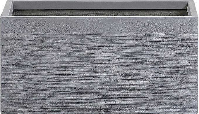 MYRA - Plantenbak - Grijs - 80 cm - Klei-vezelmengsel