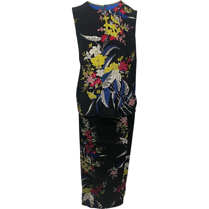 Diane Von Furstenberg Bloemen Set in Multicolor Viscose