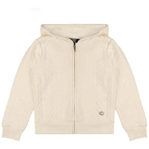 Capuchon sweaters Leone 1947 Girl Bonded Hoody Lace