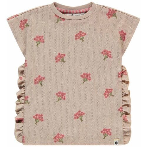 Stains & Stories peuter T-shirt Almond 92 dames