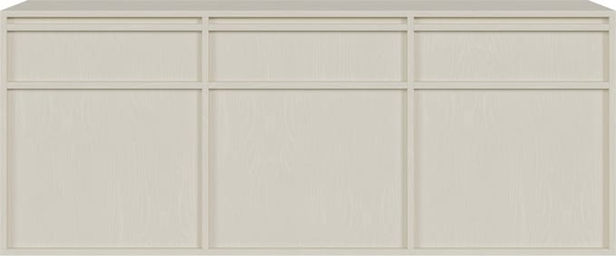 Selsey Evo - Wandkast 154 cm - Zandbeige