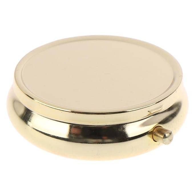 Metalen pillendoosjes Geneeskunde Organizer Container Medicijndoosje Pil Snoepdoos