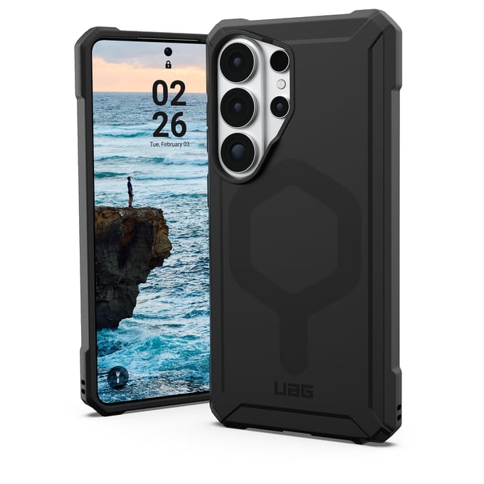 Urban Armor Gear Essential Case Samsung Galaxy S26 Ultra Zwart MagSafe compatible, Met magneetmodule