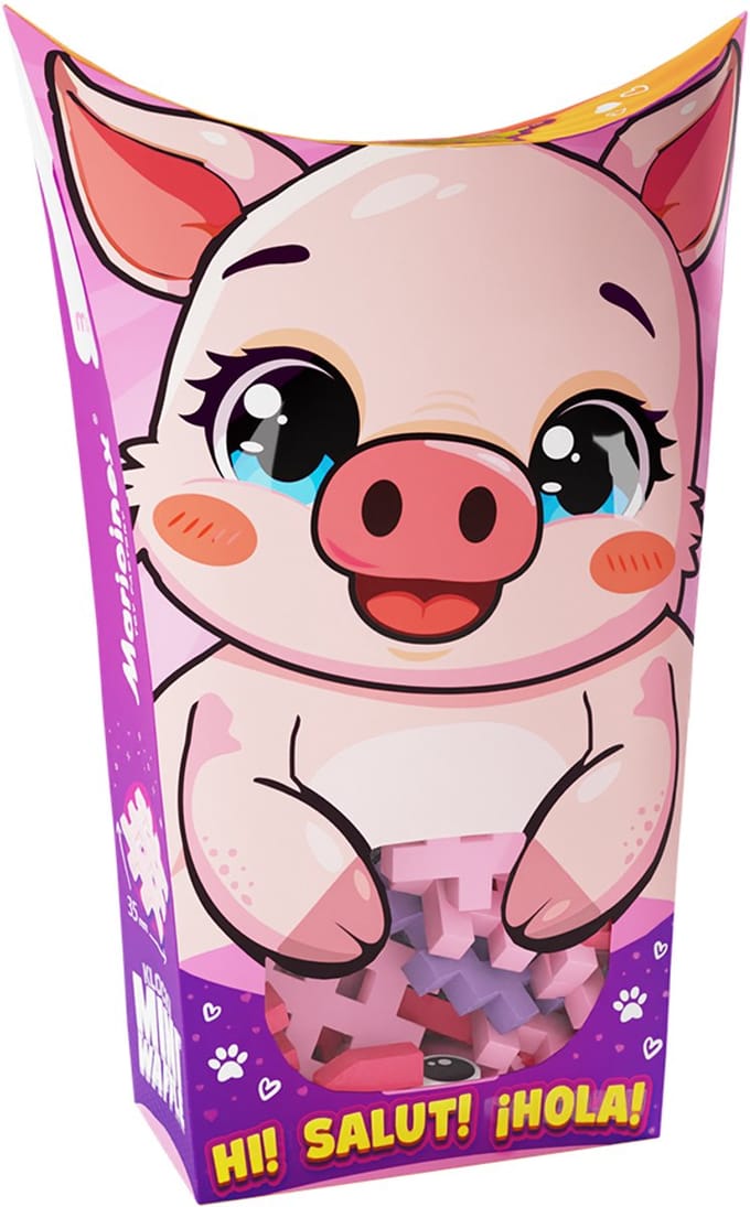 Mini wafel blokken pocket pets varken - Marioinex - vanaf 3 jaar