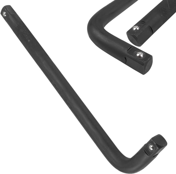 Forcekraft - L-vormig Handvat - 200mm - Dubbelzijdig