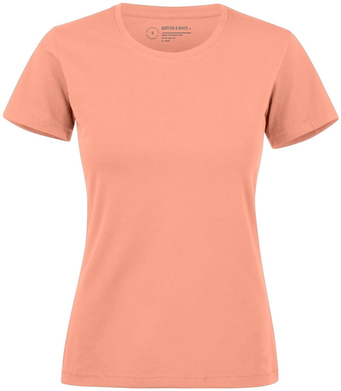 Cutter & Buck Manzanita Roundneck Dames 353409 - Papaya - M