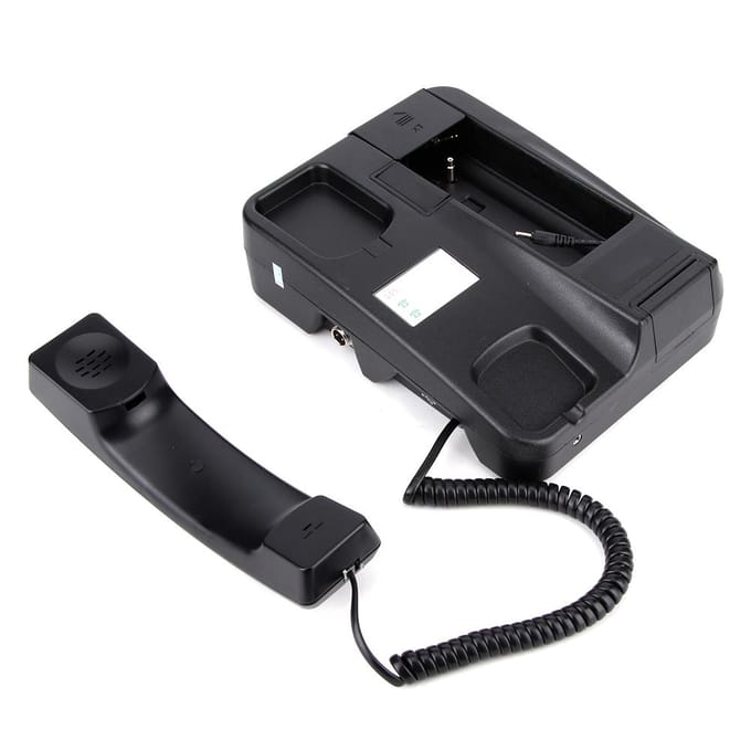 Maritiem Docking Station met Actieve Antenne voor Thuraya XT XT Lite Satelliet Telefoon black